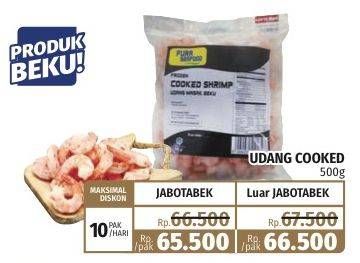 Promo Harga Udang Cooked 500 gr - Lotte Grosir