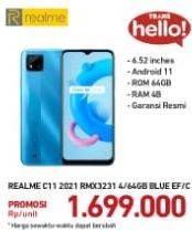 Promo Harga REALME C11 2021 4GB + 64GB  - Carrefour