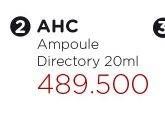 Promo Harga AHC Ampoule Directory 20 ml - Watsons