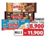 Promo Harga Tango Long Wafer 130 gr - LotteMart