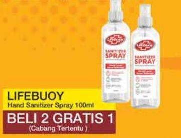 Promo Harga LIFEBUOY Sanitizer Spray 100 ml - Yogya