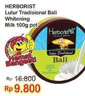 Promo Harga HERBORIST Lulur Tradisional Bali 100 gr - Indomaret