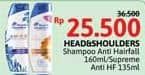 Promo Harga Head & Shoulders Shampoo  - Alfamidi