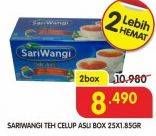 Promo Harga Sariwangi Teh Asli per 2 box 25 pcs - Superindo
