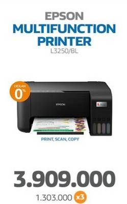 Promo Harga Epson Multifunction Printer L3250  - Electronic City