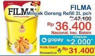 Promo Harga Filma Minyak Goreng 2000 ml - Indomaret