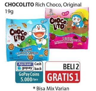 Promo Harga Choco Mania Chocolito Rich Choco, Original 19 gr - Alfamidi