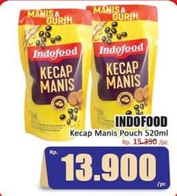 Promo Harga Indofood Kecap Manis 520 ml - Hari Hari