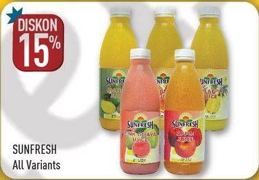 Promo Harga SUNFRESH Juice All Variants  - Hypermart