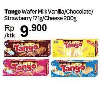 Promo Harga Tango Vanila Milk/Chocolate/Strawberry/Cheese  - Carrefour