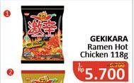 Promo Harga NISSIN Gekikara Ramen Ayam Pedas 118 gr - Alfamidi