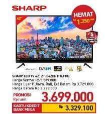 Promo Harga SHARP 2T-C42BD1i | LED TV 42"  - Carrefour