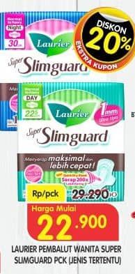 Promo Harga Laurier Super Slimguard Day 22.5 Cm, 25cm 16 pcs - Superindo