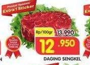 Promo Harga Daging Sengkel (Shankle) per 100 gr - Superindo