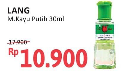 Promo Harga Cap Lang Minyak Kayu Putih 30 ml - Alfamidi