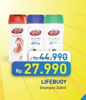 Promo Harga Lifebuoy Shampoo 340 ml - Hypermart