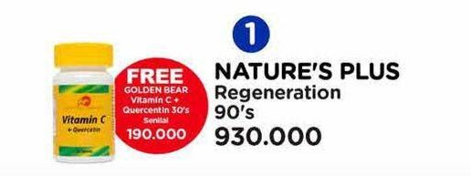 Promo Harga Natures Plus Regeneration 90 pcs - Watsons