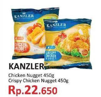 Promo Harga KANZLER Chicken Nugget Original, Crispy 450 gr - Yogya