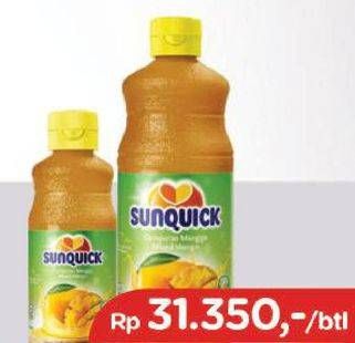 Promo Harga SUNQUICK Minuman Sari Buah Mango 330 ml - TIP TOP
