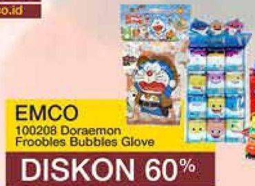 Promo Harga EMCO Doraemon Frobble Bubble Glove  - Yogya