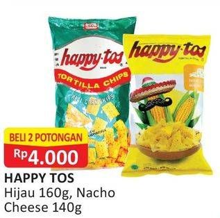 Promo Harga Happy Tos Hijau, Nacho Cheese  - Alfamart