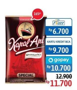 Promo Harga Kapal Api Kopi Bubuk Special 165 gr - Alfamidi