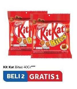 Promo Harga KIT KAT Bites 40 gr - Carrefour