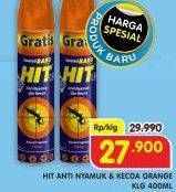 Promo Harga HIT Aerosol Orange 450 ml - Superindo