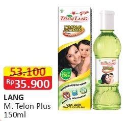 Promo Harga CAP LANG Minyak Telon Lang Plus 150 ml - Alfamart