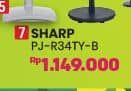 Promo Harga Sharp Air Cooler PJ-R34TY-B  - COURTS