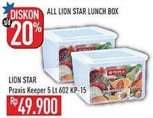 Promo Harga Lion Star Praxis Keeper KP-15 5000 ml - Hypermart