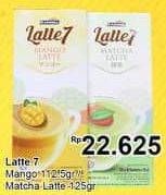 Promo Harga Latte 7 Latte Mango, Matcha 125 gr - TIP TOP
