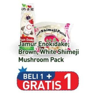 Promo Harga Jamur Enokidake/Shimeji  - Hypermart