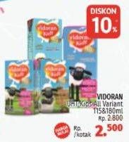 Promo Harga VIDORAN Xmart UHT All Variants  - LotteMart