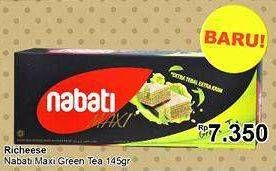 Promo Harga NABATI Maxi Green Tea 145 gr - TIP TOP