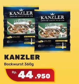 Promo Harga Kanzler Bockwurst 360 gr - Yogya