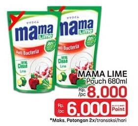 Promo Harga Mama Lime Cairan Pencuci Piring 680 ml - LotteMart
