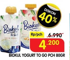 Promo Harga Biokul Yogurt To Go! 80 gr - Superindo