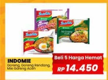 Promo Harga Indomie Mi Goreng Spesial, Rendang, Aceh 85 gr - Yogya