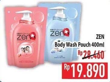 Promo Harga ZEN Anti Bacterial Body Wash 400 ml - Hypermart