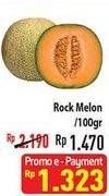 Promo Harga Rock Melon per 100 gr - Hypermart