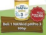 Promo Harga NAN Kid pH Pro 3 800 gr - Alfamidi