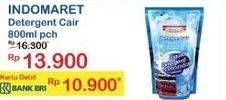 Promo Harga INDOMARET Detergent Cair 800 ml - Indomaret