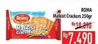 Promo Harga ROMA Malkist Crackers 250 gr - Hypermart