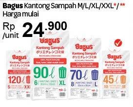 Promo Harga BAGUS Kantong Sampah M, L, XL, XXL  - Carrefour