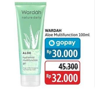 Promo Harga Wardah Aloe Gel Multifunction 100 ml - Alfamidi