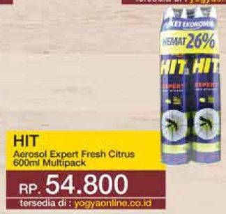 Promo Harga HIT Aerosol Expert Citrus 675 ml - Yogya