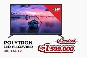 Promo Harga Polytron PLD 32V1853 Digital LED TV  - Yogya