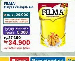 Promo Harga Filma Minyak Goreng 2000 ml - Indomaret