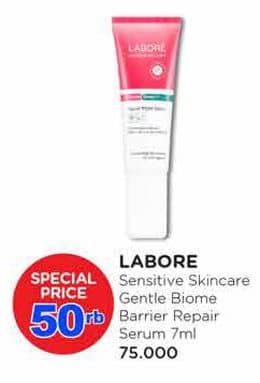 Promo Harga Labore Sensitive Skin Care GentleBiome Barrier Repair Serum 7 ml - Watsons